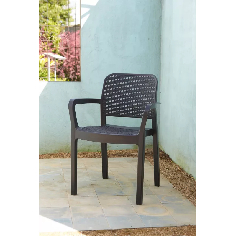 KETER chaise de jardin Samanna beige