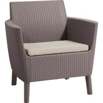 KETER chaises de jardin lot de 2 Salemo Duo beige