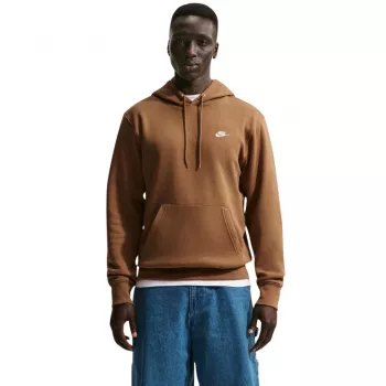 Sweat homme Nike Club BB marron FN3859 270 2XL