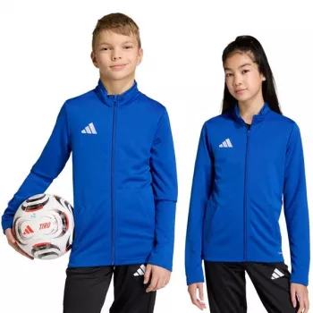 Sweat à capuche enfant adidas Entrada 26 Track bleu JZ6607 116 cm