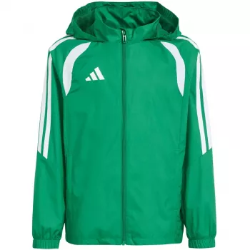 Veste coupe-vent Tiro 26 League enfant adidas vert KT2427 152cm