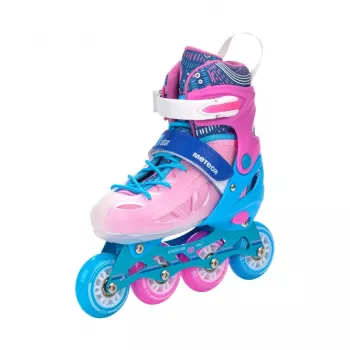 Rollers Meteor Loky rose-bleu 17482-17483 30-33
