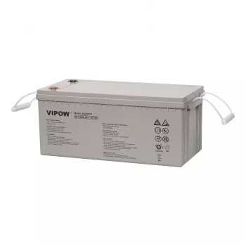 Batterie gel VIPOW BAT0419 12V 200Ah – Deep Cycle VRLA pour solaire, onduleur et télécoms