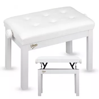 V-TONE PB3 WH ława do pianina keyboardu biała tapi