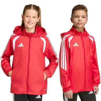 adidas Tiro 26 League Windbreaker children's jacket red JY9724 164cm