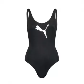 Maillot de bain femme Puma Swim Women Swimsuit 1P noir 907685 06 L