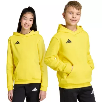 Sweat à capuche enfant adidas Entrada 26 Hoody jaune JZ6564 116cm
