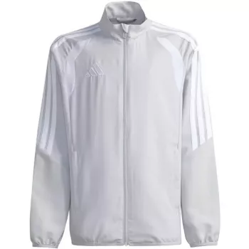 Sweat enfant adidas Tiro 26 League Presentation gris clair JZ9053 140cm