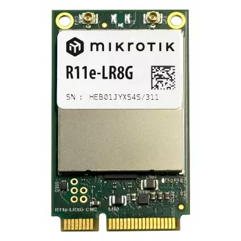 Carte MikroTik LoRa miniPCI-e pour fréquence 863-870 MHz