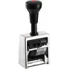 REINER SCT B6 Automatic Numbering Machine, 6 Digits, 5.5 mm, High-Gloss Chrome Metal