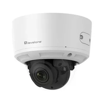 LevelOne FCS-3098 Gemini Zoom Dome IP Camera 8MP H.265 PoE IR Indoor/Outdoor