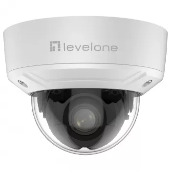 LevelOne FCS-3616 caméra IP dôme extérieure 6MP avec IR, PoE, H.265