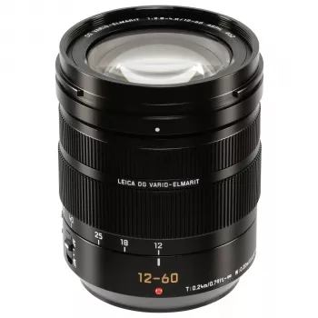 Panasonic Leica DG Vario-Elmarit 12-60mm f/2.8-4 ASPH POWER O.I.S. objectif H-ES12060E