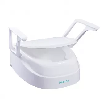 Dietz SmartFix Abattant de toilettes avec accoudoirs