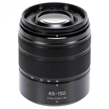 Objectif Panasonic Lumix G Vario 45-150mm f/4.0-5.6 ASPH MEGA O.I.S. pour Micro Four Thirds - H-FS45150EKA