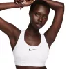 Brassière de sport Nike Swoosh maintien moyen blanc XL