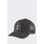 Casquette Carhartt Twill Mesh-Back Logo Patch - noire