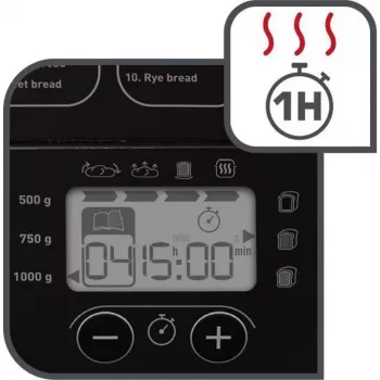 Machine à pain Tefal Pain Plaisir PF220838, 650 W, noire