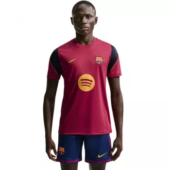Maillot d'entraînement de football Nike FC Barcelona Strike pour hommes Dark Wine XL