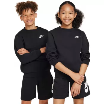 Sweat à capuche Nike Sportswear Club Fleece pour enfants noir S