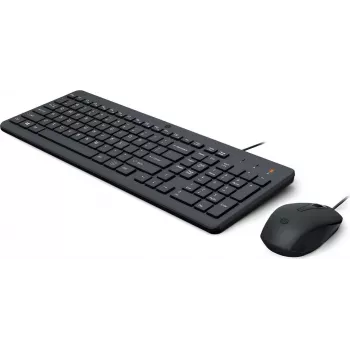 HP 150 ensemble souris et clavier filaire - USB, taille standard, noir 240J7AA#ABX