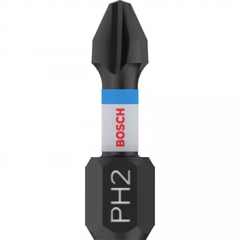 Jeu d'embouts Phillips PH2 Bosch Impact Control 2608522403, 2 pièces, 25 mm