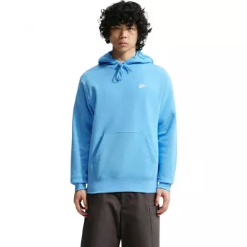 Sweat col rond Nike Club BB homme bleu clair S