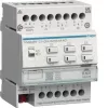 HAGER TYMS646R actionneur de chauffage 6 voies KNX Secure avec contrôleur