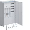 Coffret de compteurs complet Hager universZ 1100x800x205 mm triphasé 2 emplacements de compteur APZ blanc ZB333Q25ENT
