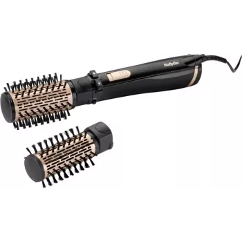 Brosse à air chaud rotative double BaByliss Big Hair, 1000 W, noir/or