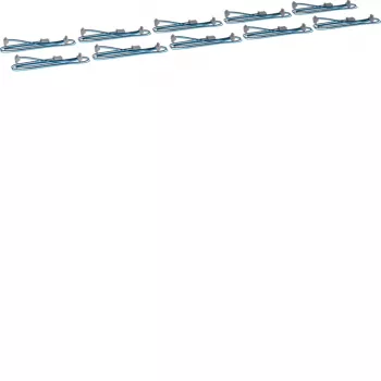 Câble en Y KNX HAGER KU9S115YZ, noir/bleu, 1 mâle vers 2 femelles, 0,15 m, pack de 10
