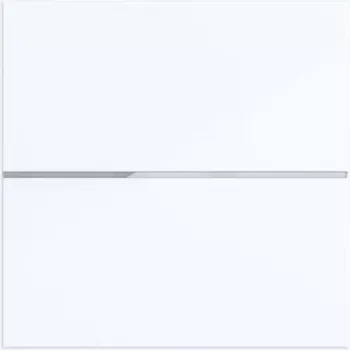 HAGER WAN7010WG bascule 1 poste pour bouton-poussoir, Matter, blanc alpin