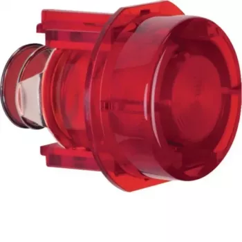 HAGER WDA1527R bascule rouge transparente pour bouton-poussoir