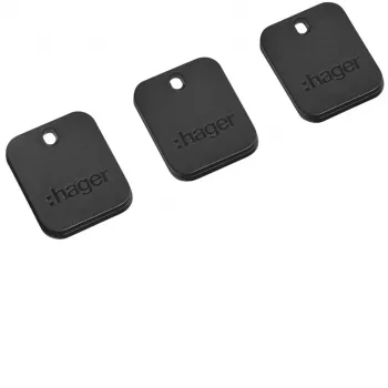 HAGER XVA400 Porte-clés RFID, lot de 3