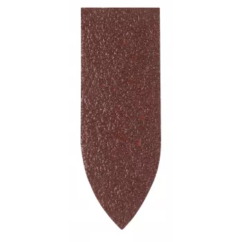 Bosch 2609256A38 papier abrasif delta, fixation auto-agrippante, non perforé, grain 80, coin 32 mm, 5 pièces