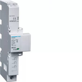 Hager SPA800Z parafoudre combiné type 1+2+3, 3 pôles, 12,5kA Iimp, TNC, 230/400V AC