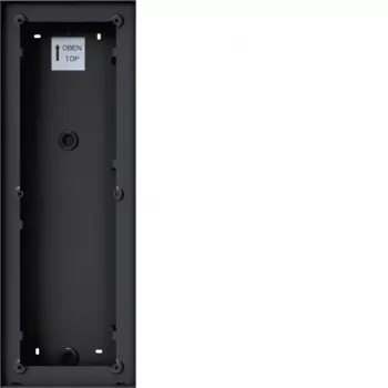 Boîtier en saillie Hager REW410X pour modules interphone Mono 6/8 boutons, blanc