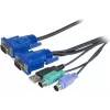 Câble combo KVM EXERTIS CONNECT USB, PS/2, 5,0 m (066305)