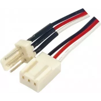 EXERTIS CONNECT rallonge d'alimentation pour ventilateur 3 broches, 0,45 m, noir 146871