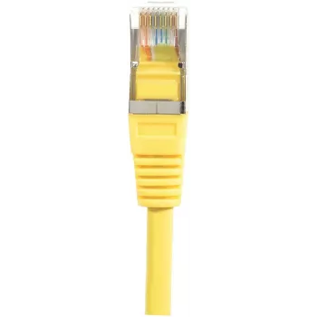 Exertis Connect 842301 Câble patch Cat.6 F/UTP, 3 m, jaune, protection anti-pliure slim