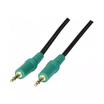 EXERTIS CONNECT Câble audio, jack stéréo 3,5 mm mâle vers mâle, 1,8 m, noir EXC108895