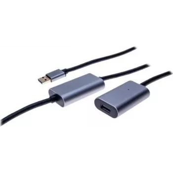 Câble prolongateur USB 3.0 actif EXERTIS CONNECT 10 m, USB-A mâle vers USB-A femelle, 5 Gbit/s, noir 149264