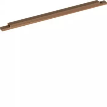 Barre omnibus universelle en cuivre Hager ZM21C 12x10 mm 1 pôle 250 A 690 V 1 m