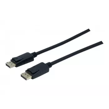EXERTIS CONNECT DisplayPort 1.2 Cable 4K 3m Black 127032