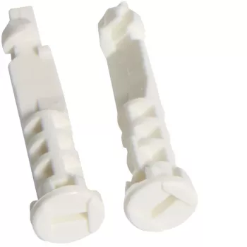 Boulon d'étanchéité HAGER ZZ71A, 2 pièces, acier, diamètre 6 mm, longueur 30 mm, pour moteurs tubulaires Somfy