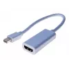 Câble adaptateur Mini DisplayPort mâle vers HDMI femelle Exertis Connect 15 cm blanc passif 1080p 127437