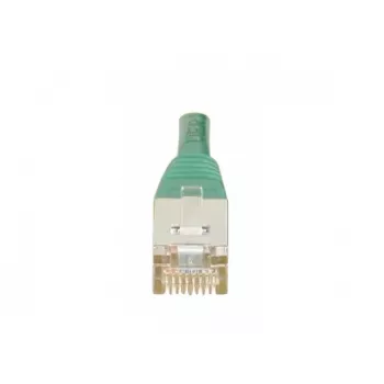 EXERTIS CONNECT Câble de raccordement Cat.5e F/UTP, vert, 3,0 m, gaine de protection anti-pliure slim 847032
