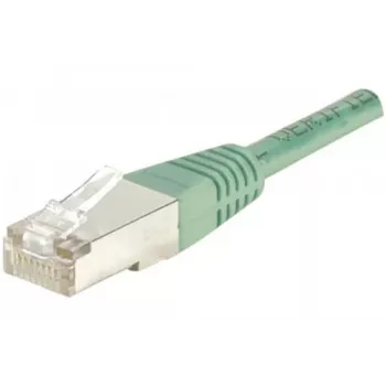EXERTIS CONNECT Câble de raccordement Cat.6 F/UTP, 7 m, vert, anti-accroche slim 244570