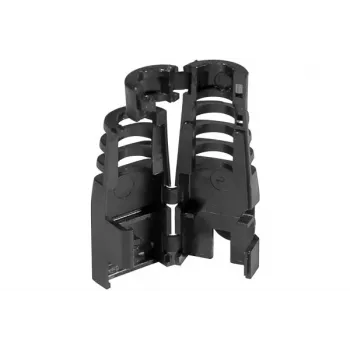 Manchon anti-pliure RJ45 EXERTIS CONNECT, lot de 10, noir 253012