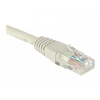Câble de raccordement Cat6 U/UTP EXERTIS CONNECT, 0,5 m, gris, RJ45, anti-accroche EXC848050